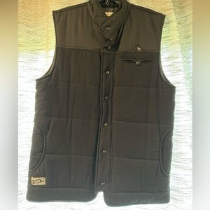 Men’s black vest